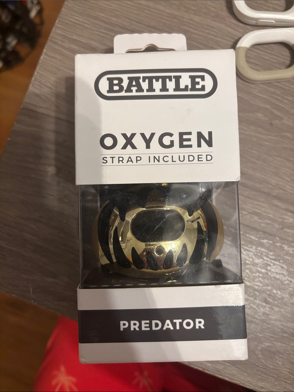 BATTLE Oxygen Predator mouthpiece — Gold and Black new in sealed box